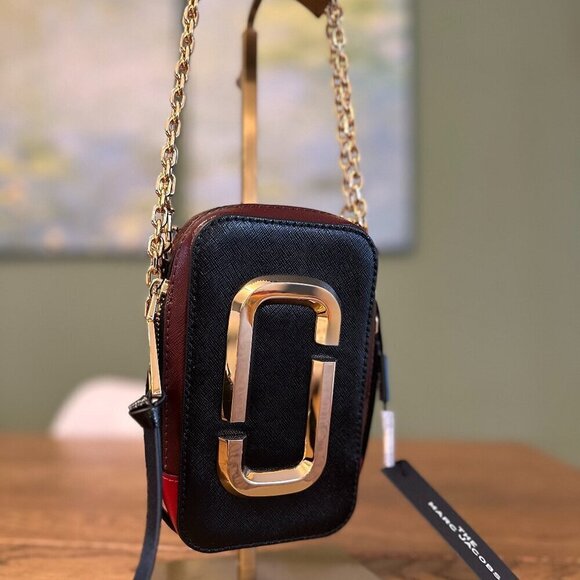 NWT! New Marc Jacobs Hot Shot Crossbody Leather Bag - Picture 2 of 15